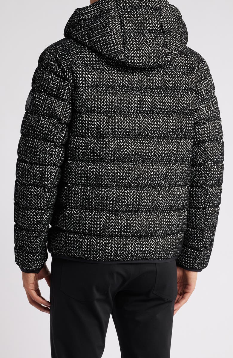 Mackage Jack Flocked Herringbone 750 Fill Power Down Jacket, Alternate, color,