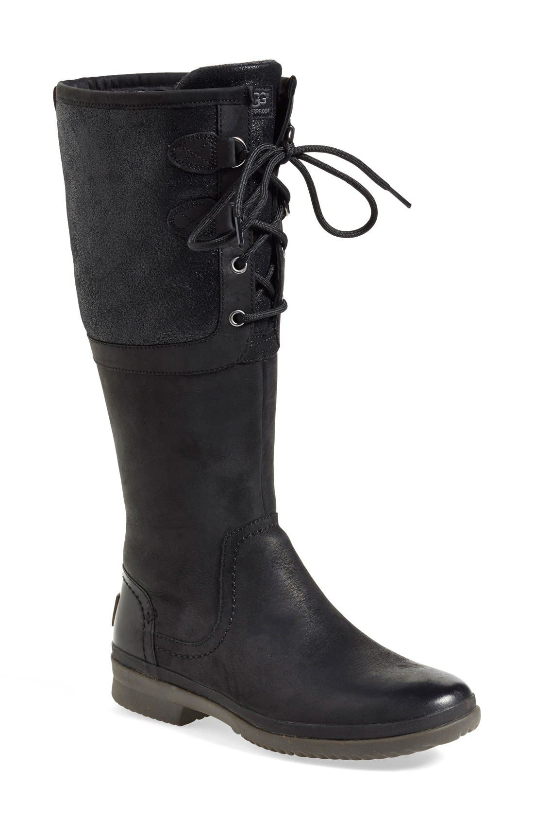 UGG<sup>®</sup> 'Elsa' Waterproof Boot, Main, color, 
