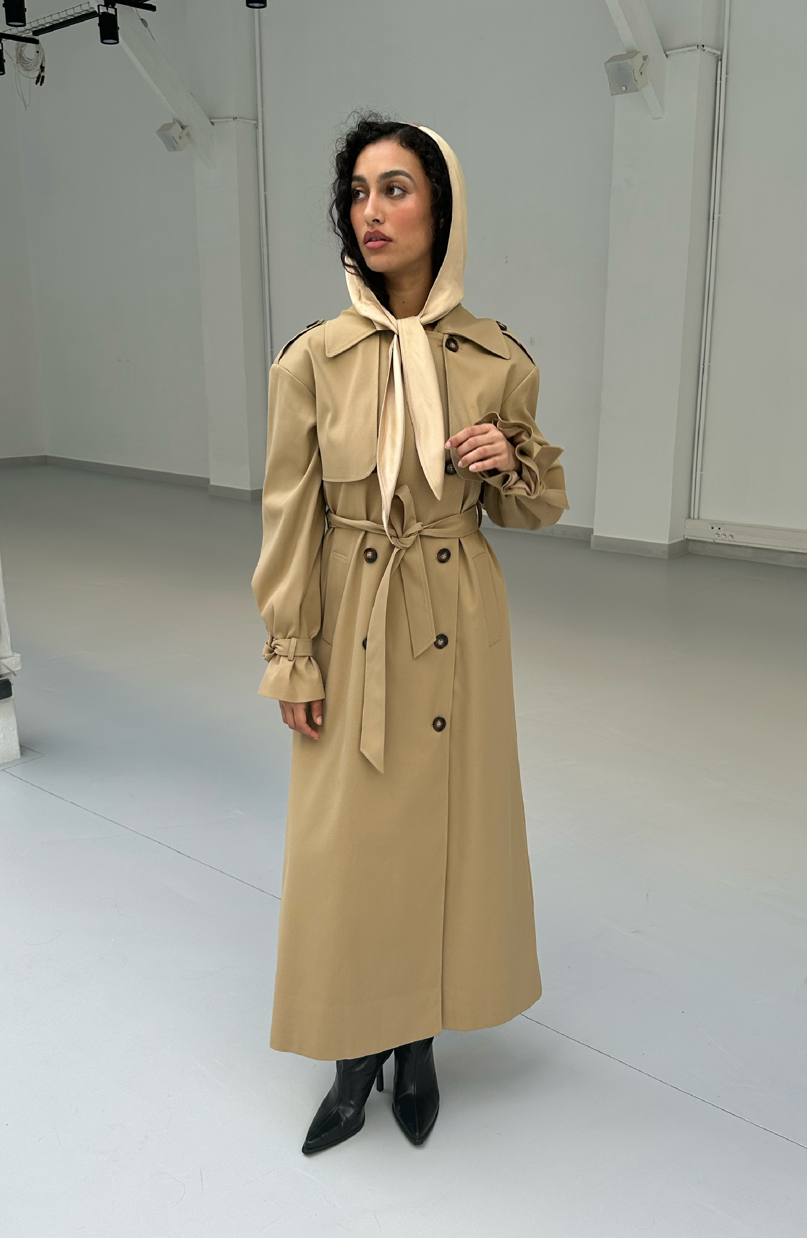 Aurora Trench Coat - image 2