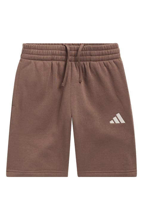 Kids' 3-Bar Logo Fleece Shorts (Big Kid)