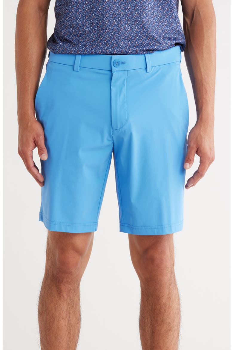 9" Flat Front Golf Shorts, Main, color, REGATTA