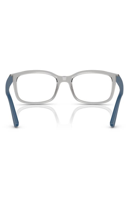 Vogue 48mm Pillow Optical Glasses In Transparent Grey