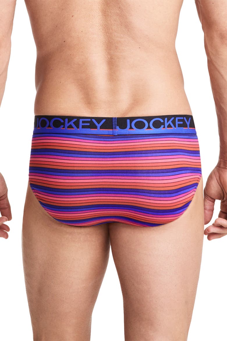 Men's True Style Brief - 3 Pack, Alternate, color, Floral Blur