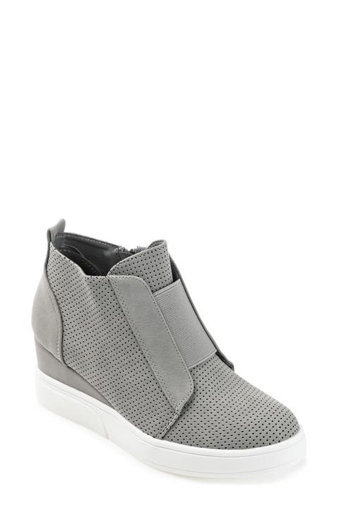 JOURNEE Clara Wedge Sneaker (Women)