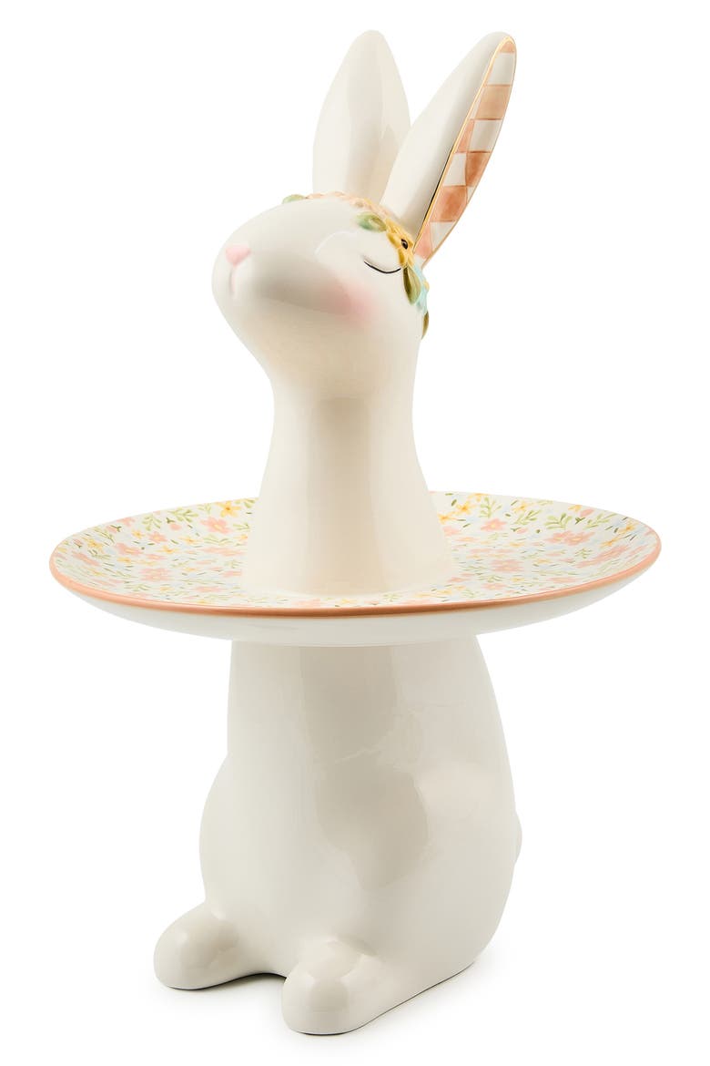 Posie Patch Rabbit Sweet Stand, Main, color, WHITE