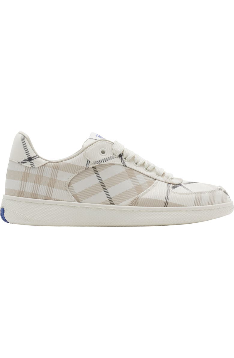 Burberry Check Terrace Sneakers, Main, color, Cotton