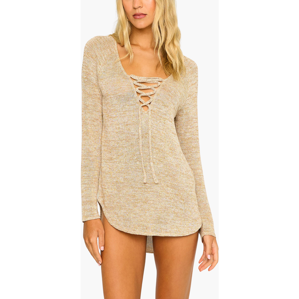 BEACH BUNNY SWIMWEAR BEACH BUNNY SWIMWEAR PAYTON BEACH SWEATER