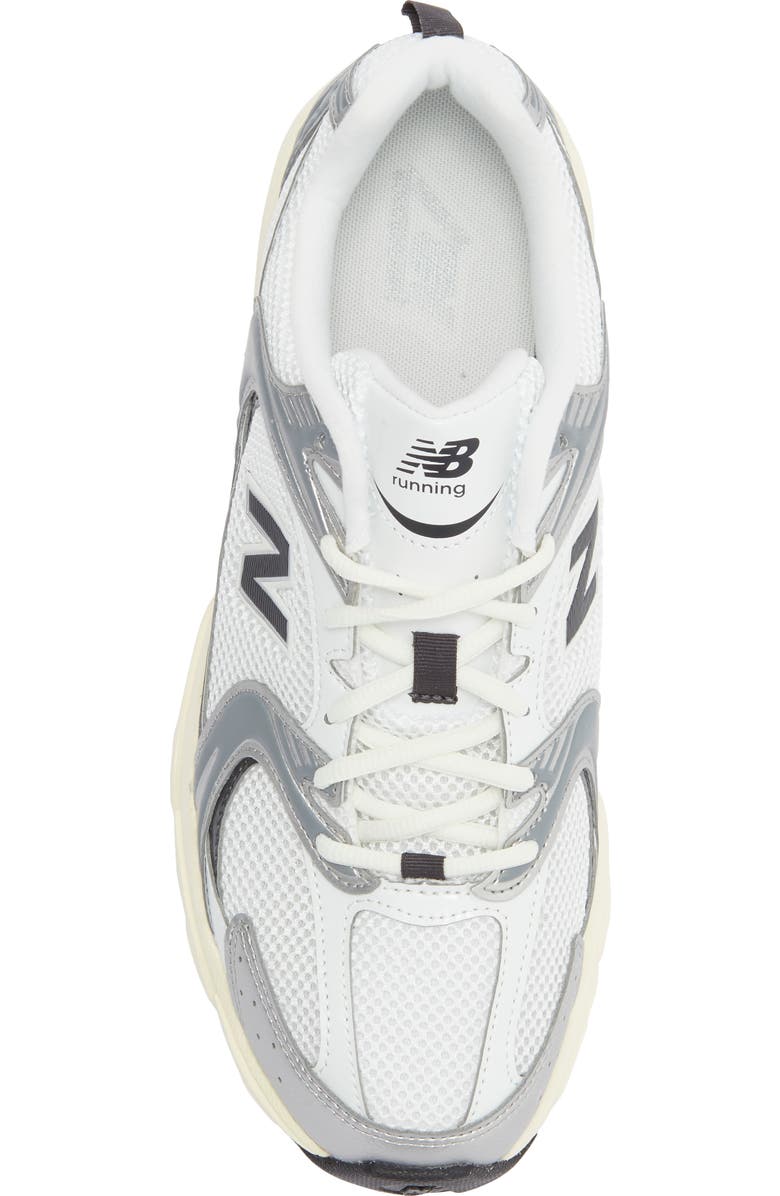 New Balance 530 Running Shoe, Alternate, color, Silver Metallic/ Black Cement