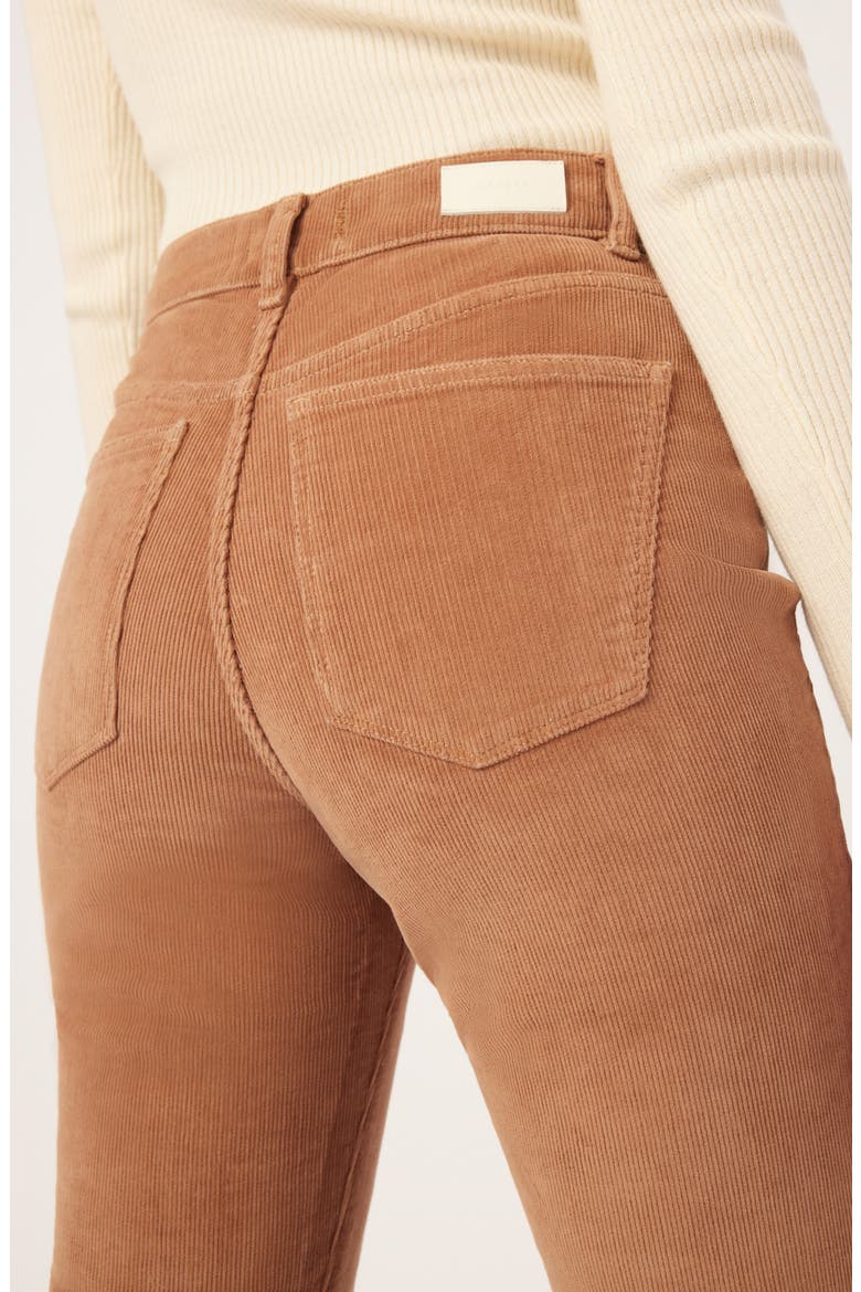 Bridget Instasculpt Corduroy Ankle Bootcut Jeans, Alternate, color, TEDDY TAUPE CORDUROY