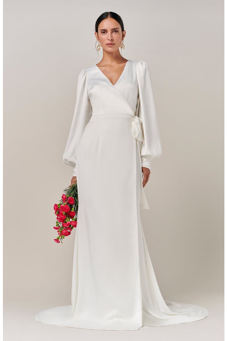 River Gown, Main, color, White