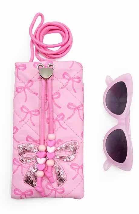 OMG Accessories Kids' Sunglasses with Drawstring Case