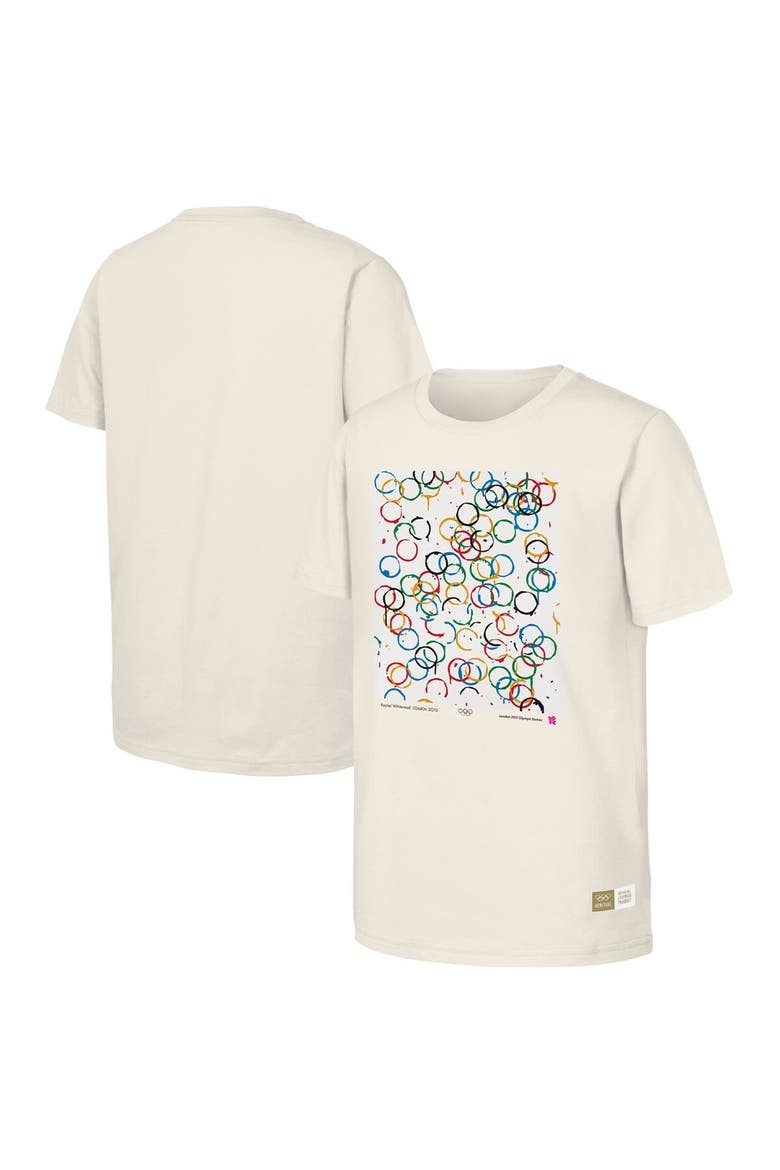 Men's  Natural 2012 London Games Olympic Heritage T-Shirt, Alternate, color, Natural