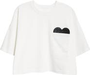 Bottega Veneta Soft Cotton Jersey Crop T-Shirt with