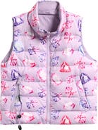 CALONIE Kids' Casey Reversible Down Puffer Vest
