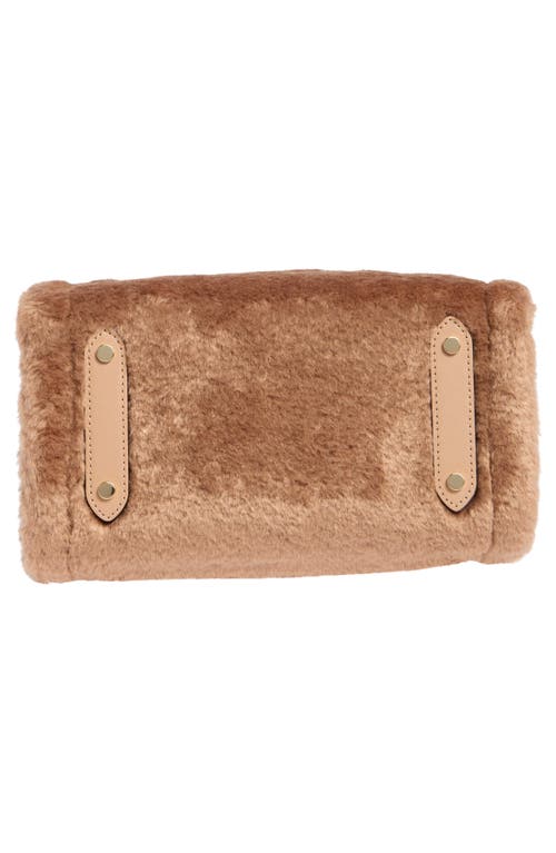 Kate Spade New York Ellie Faux Fur Small Tote Bag In Brown