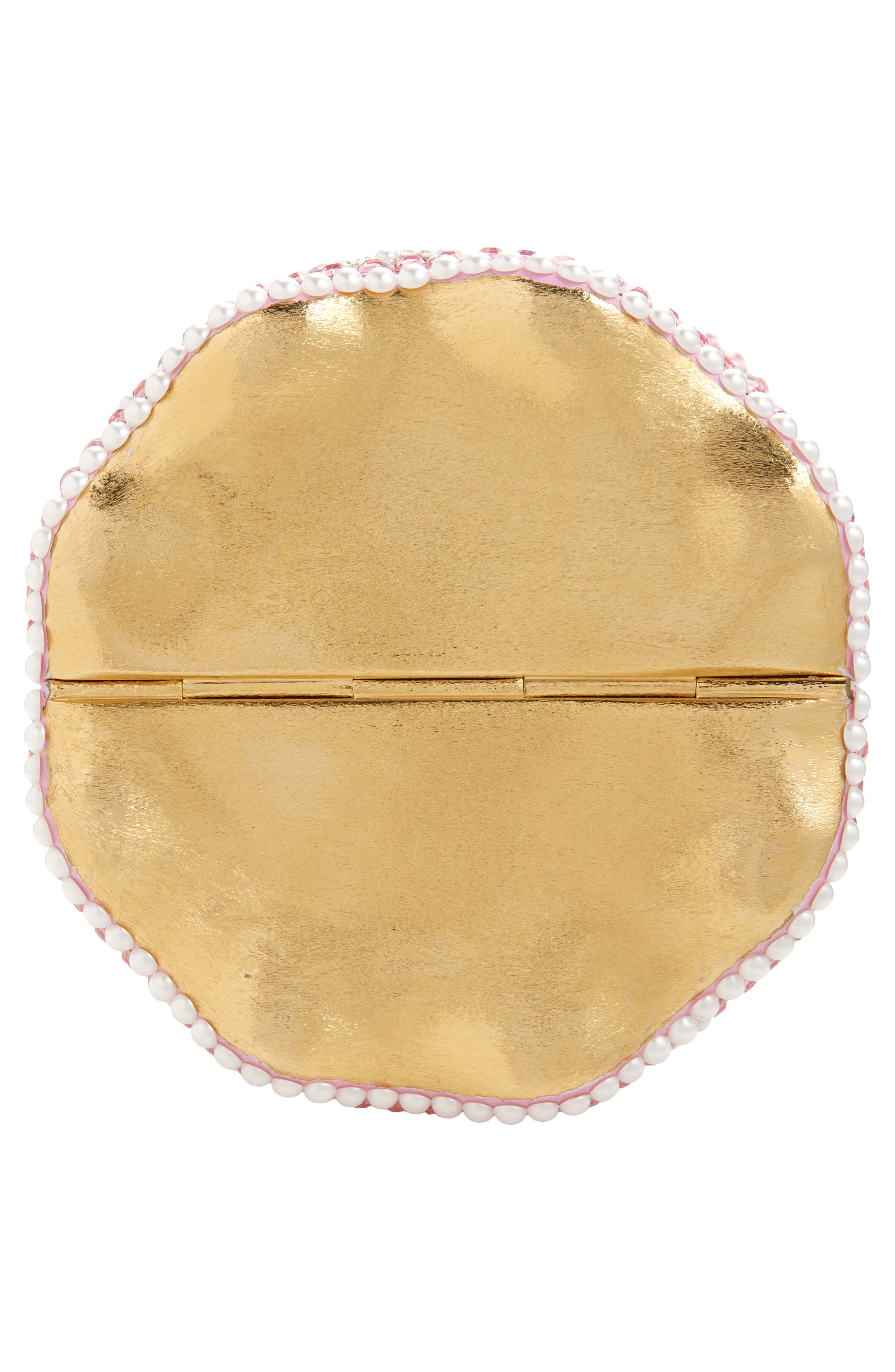 JUDITH LEIBER COUTURE Carousel Crystal Embellished Clutch, Alternate, color, 