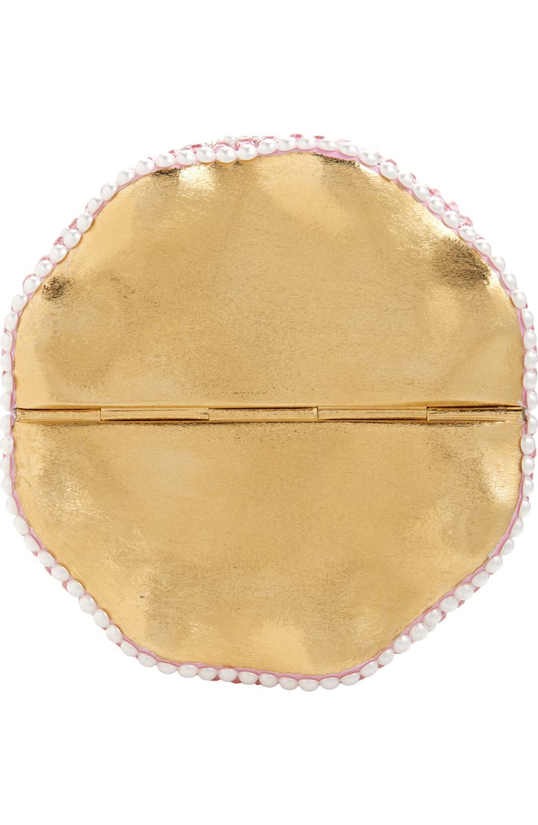 JUDITH LEIBER COUTURE Carousel Crystal Embellished Clutch, Alternate, color,