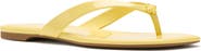 Kate Spade New York spade flower patent leather flip flop
