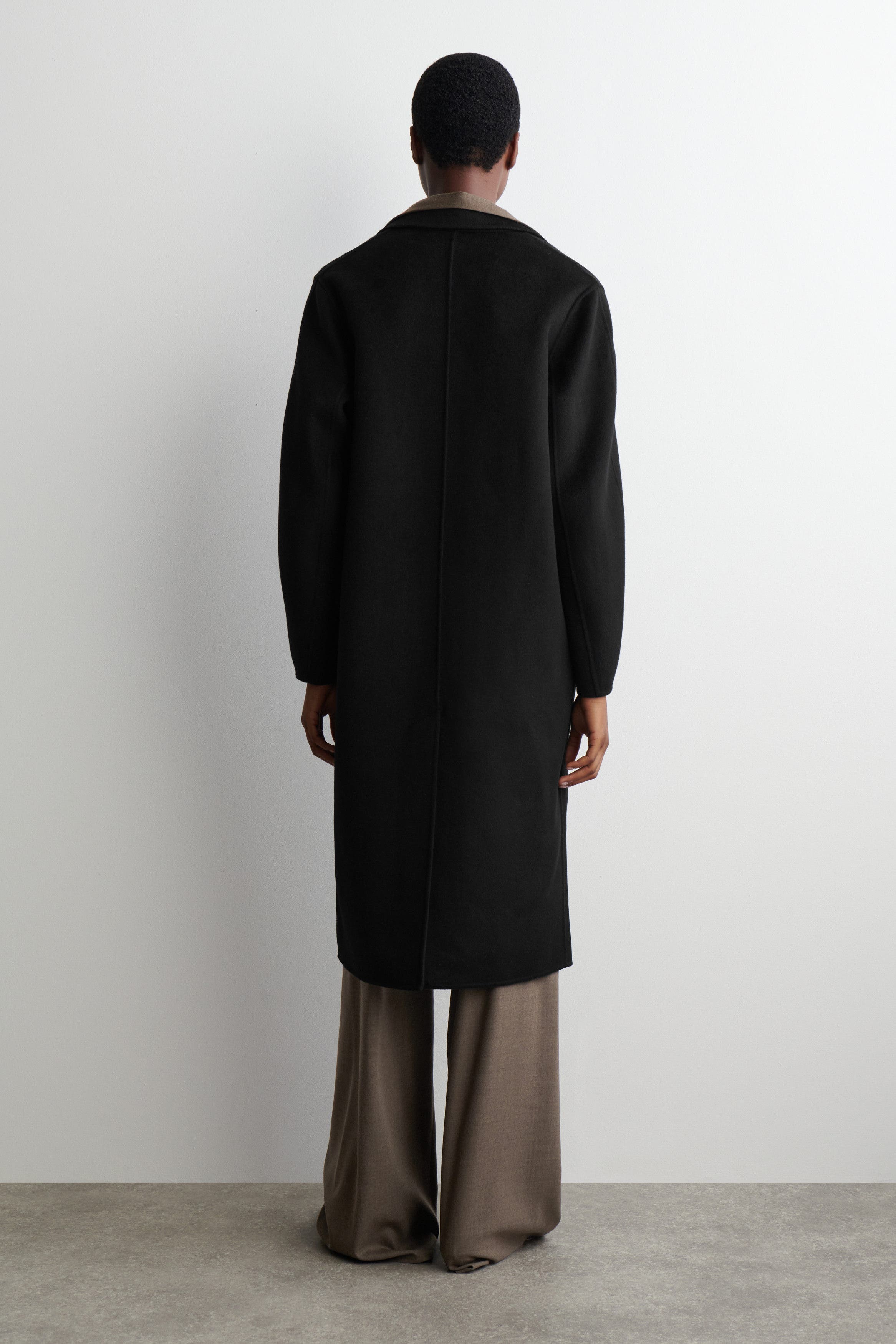 COS Double-Faced Wool Long Coat (Women) | Nordstrom