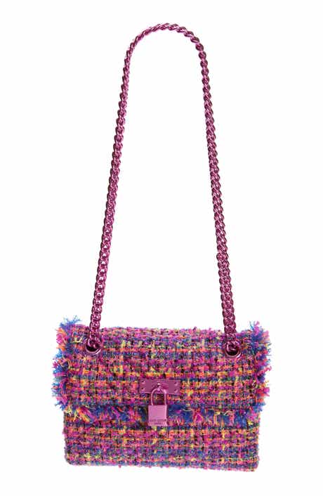 Kurt Geiger London Tweed Mini Bixton Shoulder Bag