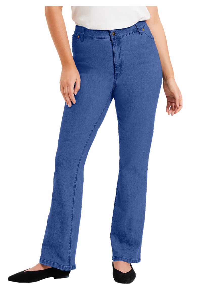 June Fit Bootcut Jeans, Main, color, MEDIUM BLUE