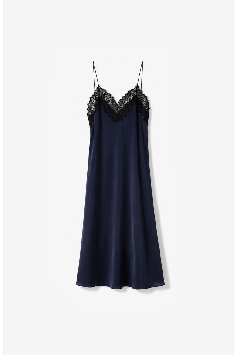The Bailar Dress, Alternate, color, INK BLUE