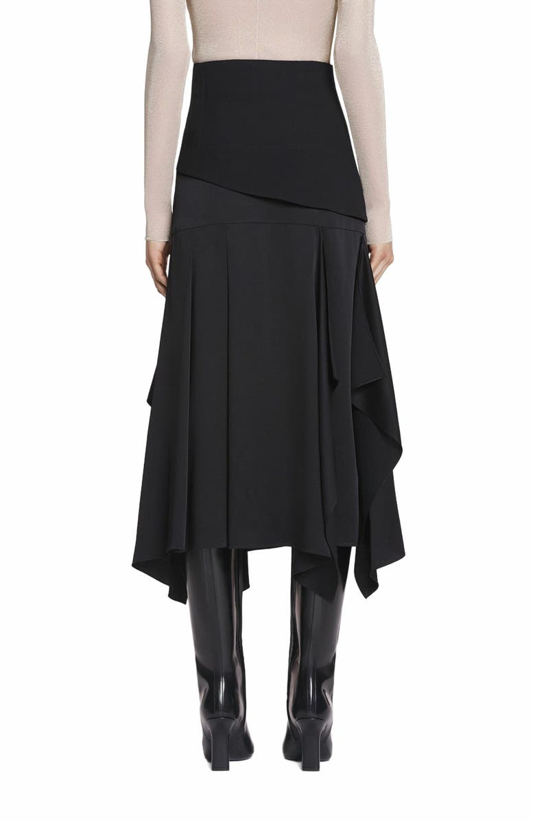 Lanvin RUFFLED SKIRT, Alternate, color,