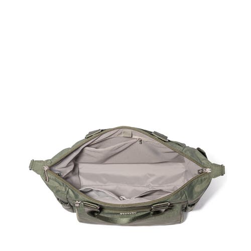 Baggallini Trifecta Convertible Backpack With Rfid Wristlet In Green