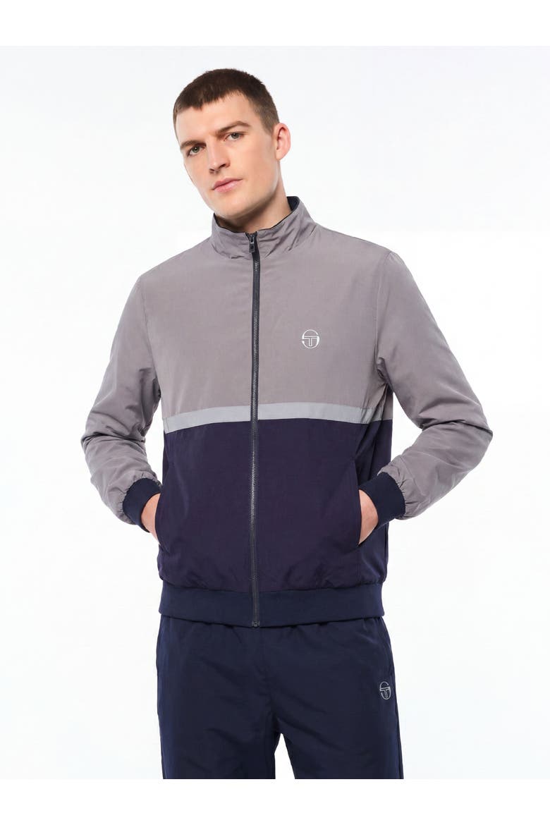 Portico Track Jacket, Main, color, SLATE GRAY