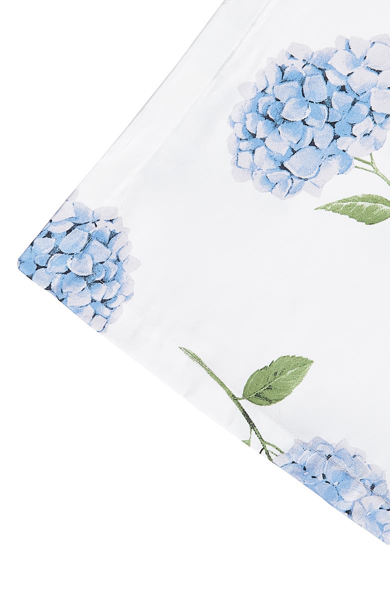 MELANGE HOME Hydrangea 400 Thread Count Cotton Duvet Set, Alternate, color, Blue