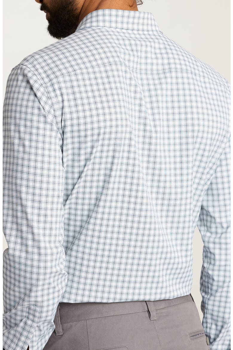 Tech Slim Fit Solid Button-Up Shirt, Alternate, color, TRUMAN PLAID C5