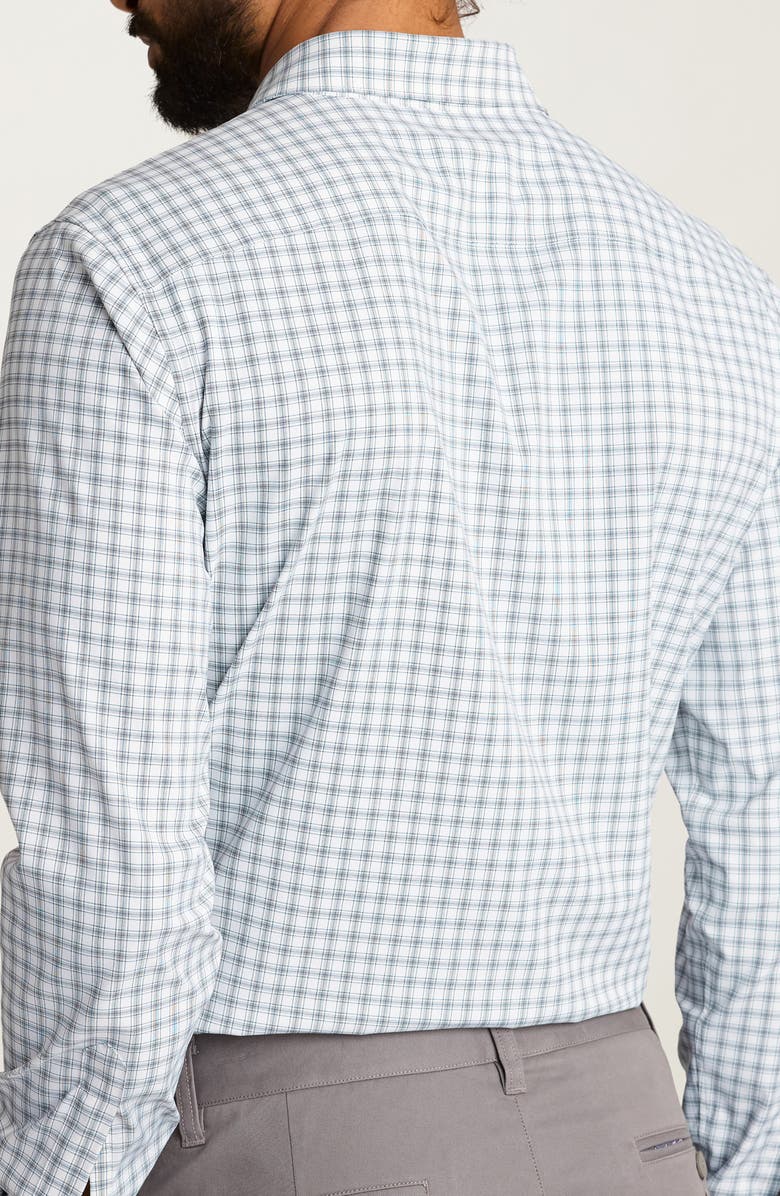 Bonobos Tech Slim Fit Plaid Performance Button-Up Shirt, Alternate, color, Truman Plaid C5