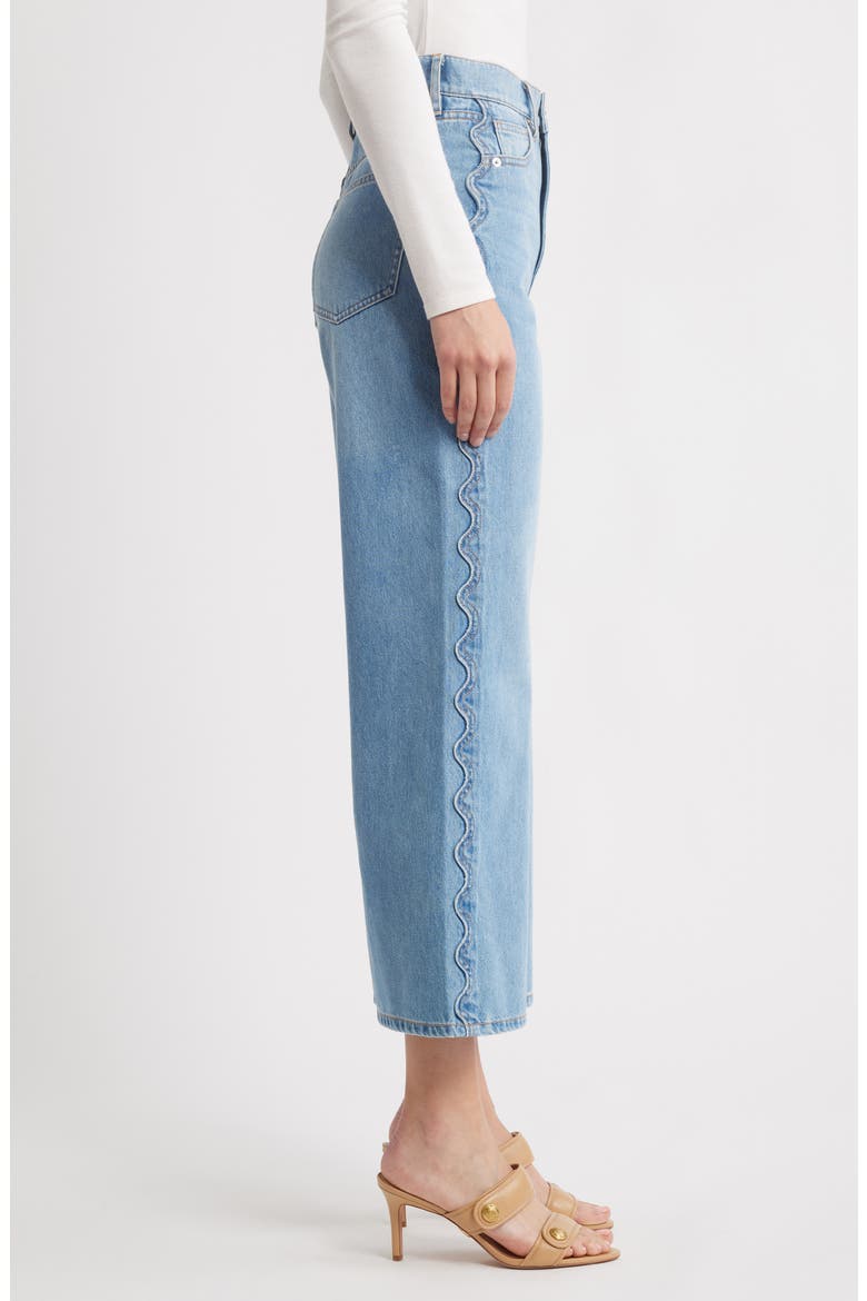 Taylor Crop Wide Leg Jeans, Alternate, color, NOVA