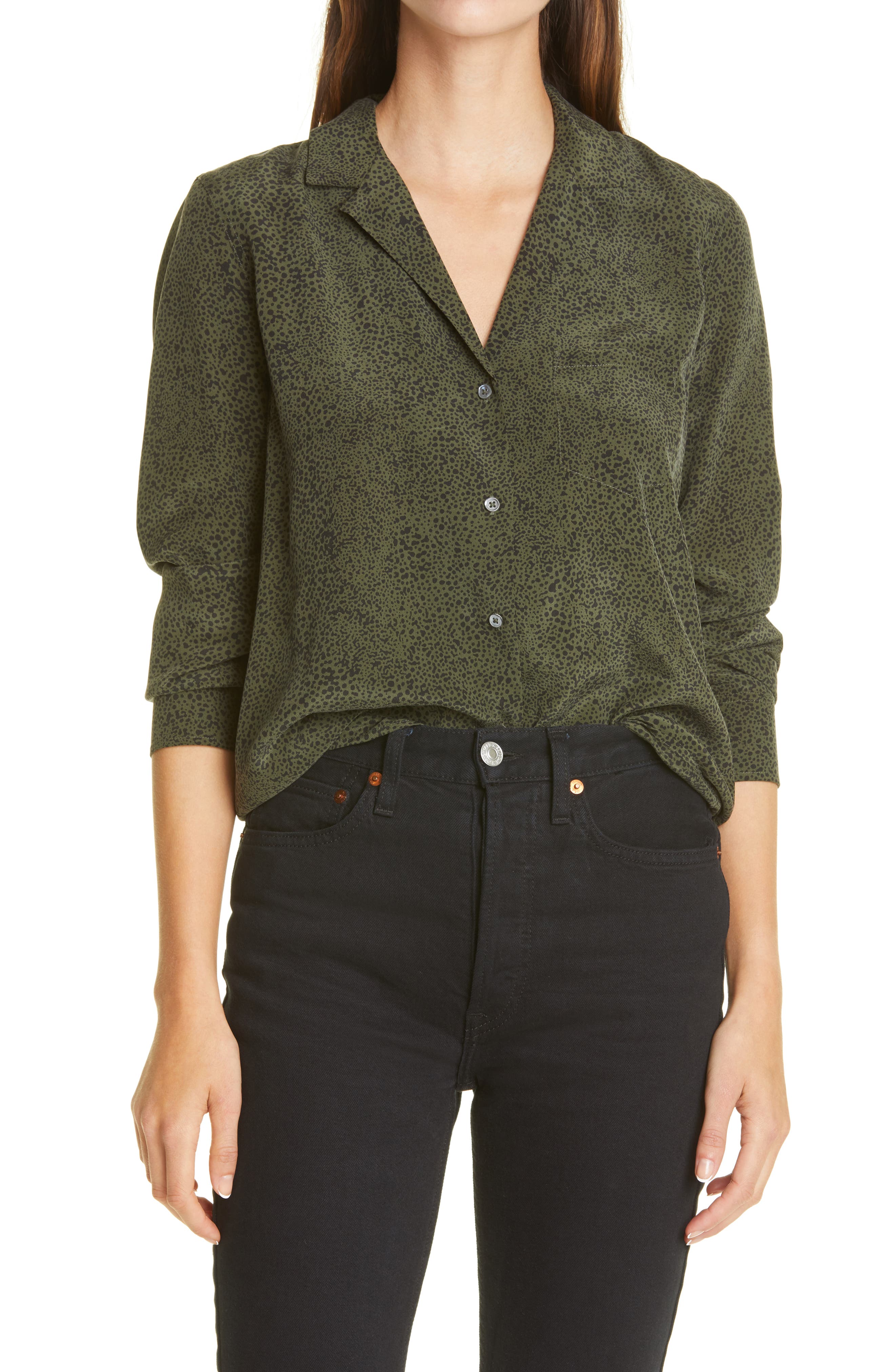 Rails Rebel Print Button-Up Shirt (Women) | Nordstromrack