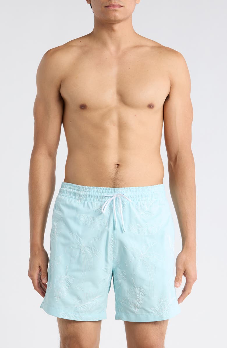 Trunks Surf & Swim Co. Sano 6.5-Inch Swim Trunks, Main, color, Tide Blue