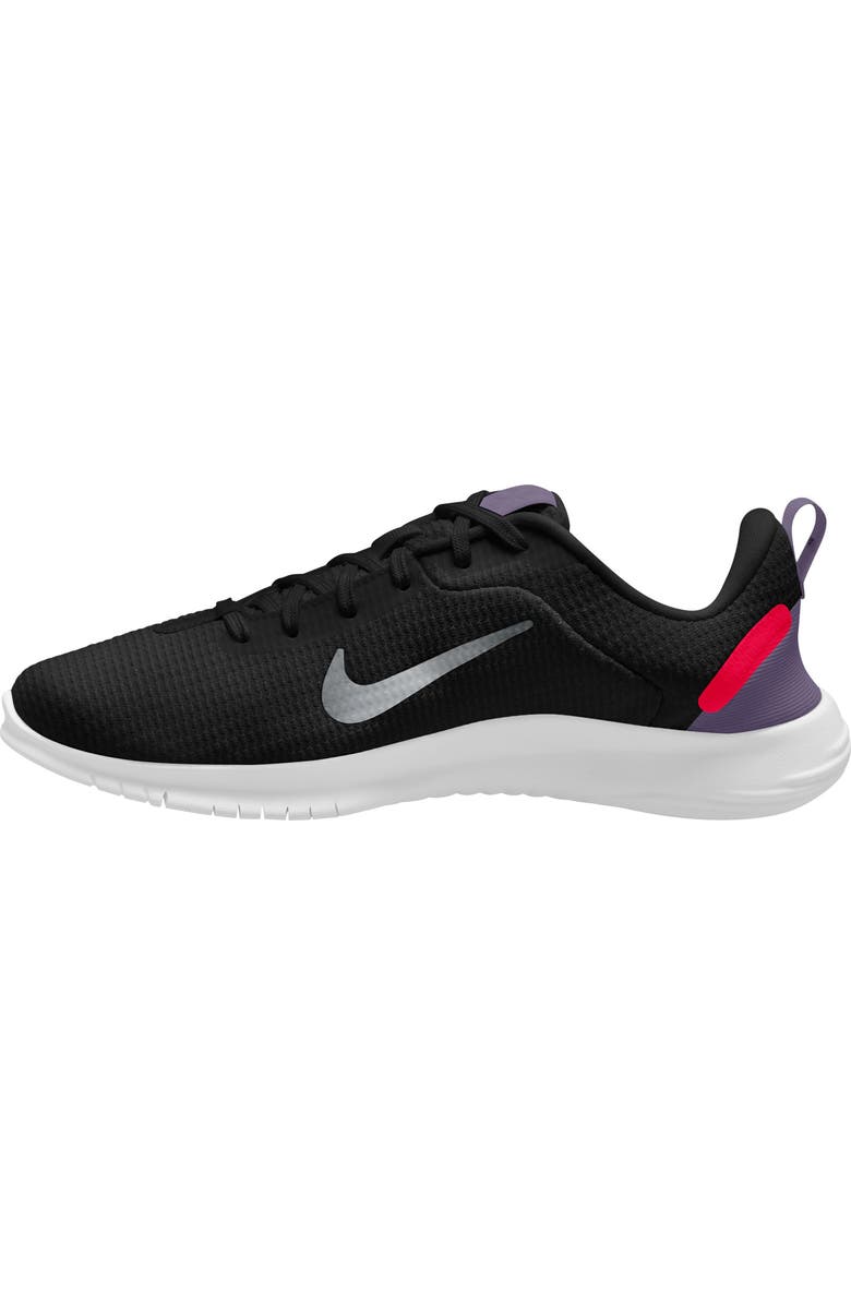 Nike Flex Experience Run 12 Road Running Shoe, Alternate, color, Black/ Silver/ Daybreak