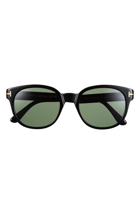 Mert 53mm Round Sunglasses