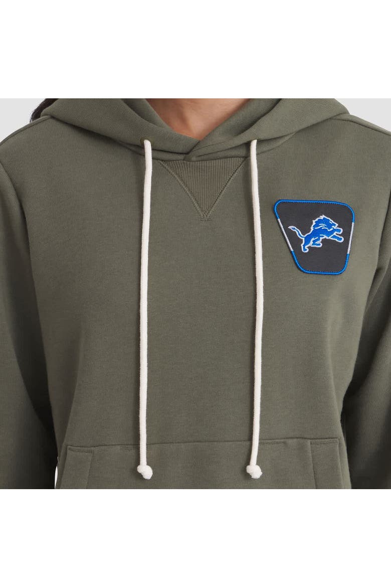 Women's Nike Olive Detroit Lions 2025 Salute to Service Sideline Standard Issue Dri-FIT Hoodie, Alternate, color, Olive
