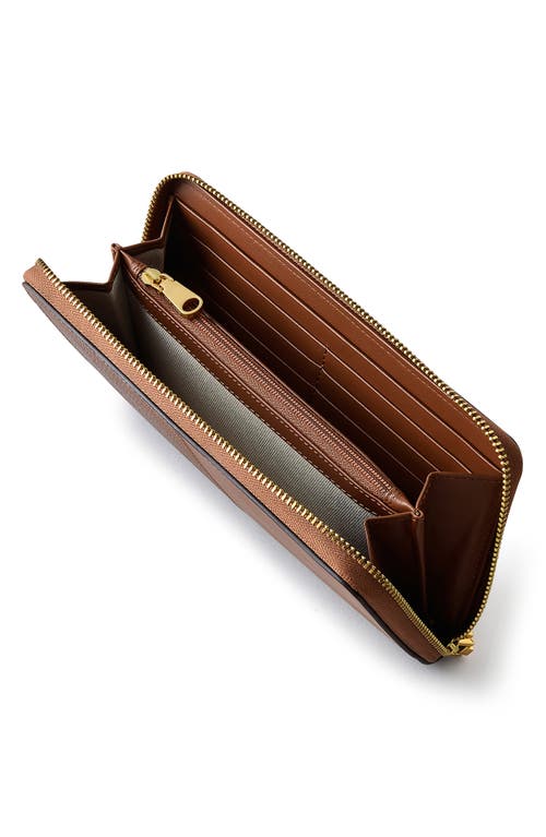 Radley Mount Row Lizard Embossed Zip Continental Wallet