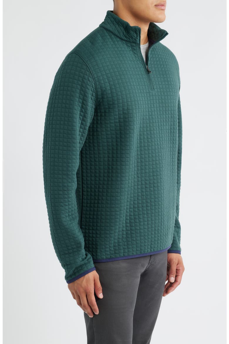 Quad Quilted Quarter Zip Pullover (Men) | Nordstrom