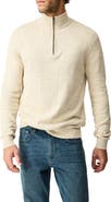 Rodd & Gunn Fortrose Cotton Quarter Zip Sweater