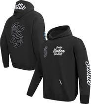 PRO STANDARD Men's Pro Standard  Black Seattle Kraken Paint the City Pullover Hoodie