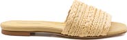 Andrea Gomez Denisse Raffia Slide Flat