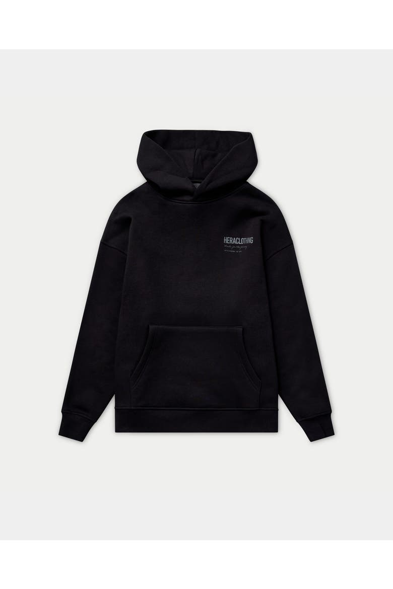 Club '15 Oversized Fit Hoodie, Alternate, color, Black