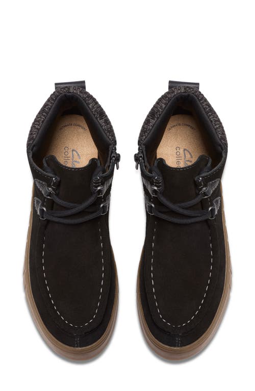 Clarks Women's Mykah Izzy Cozy Lace-up Booties In Black