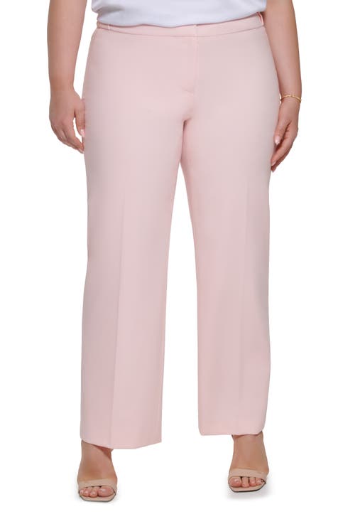 Straight Leg Pants (Plus Size)