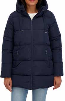 Sebby Faux Fur Reversible Hooded Puffer Jacket