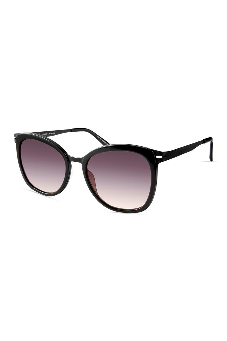 455 Sunglasses, Alternate, color, Black
