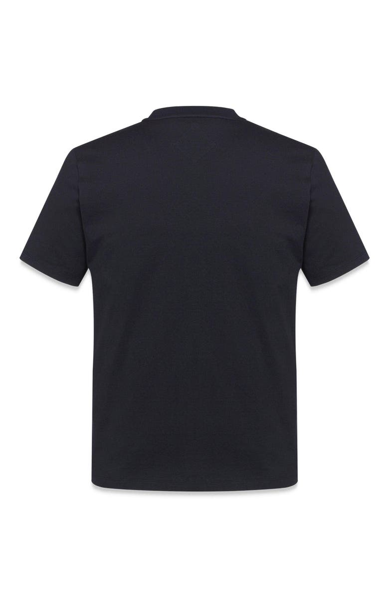 MCM Essential Logo Pocket T-Shirt in Organic Cotton, Alternate, color, 