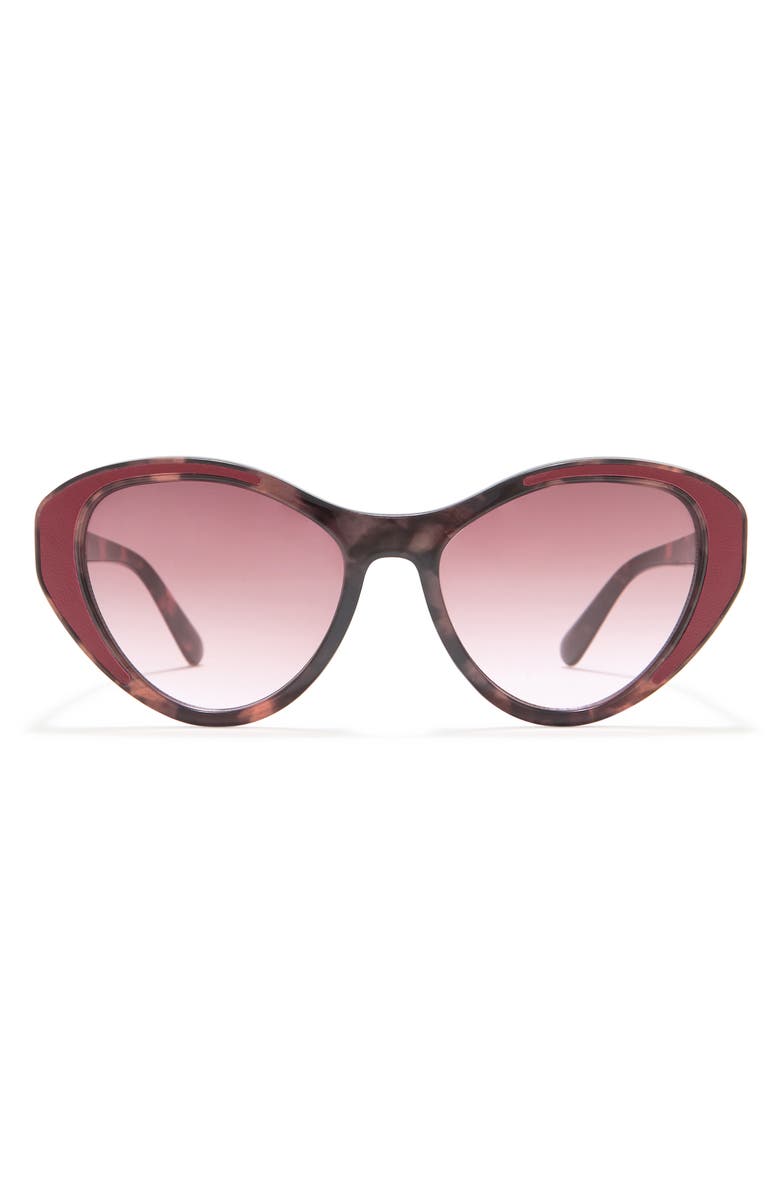 Vince Camuto 62mm Oval Sunglasses, Main, color, Pink Tort